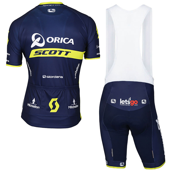 2017 Maglia Orica Scott blu - Clicca l'immagine per chiudere